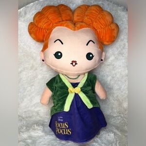 Disney Hocus Pocus Plush Doll - Orange, Green, Purple Winifred Sanderson